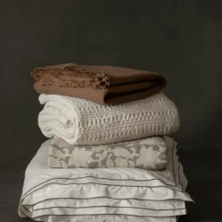 Marinella Oversized Waffle Throw -US Home Decoration Sales Store 20231206 SS Bedding Throws 005