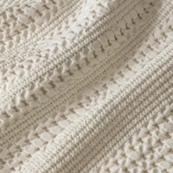 Carnel Waffle Blanket -US Home Decoration Sales Store 20231206 SS Bedding Throws 010 T