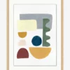 Abstract Shapes L -US Home Decoration Sales Store AbstractShapesI MART1641 MLT 21x28 F MAIN T