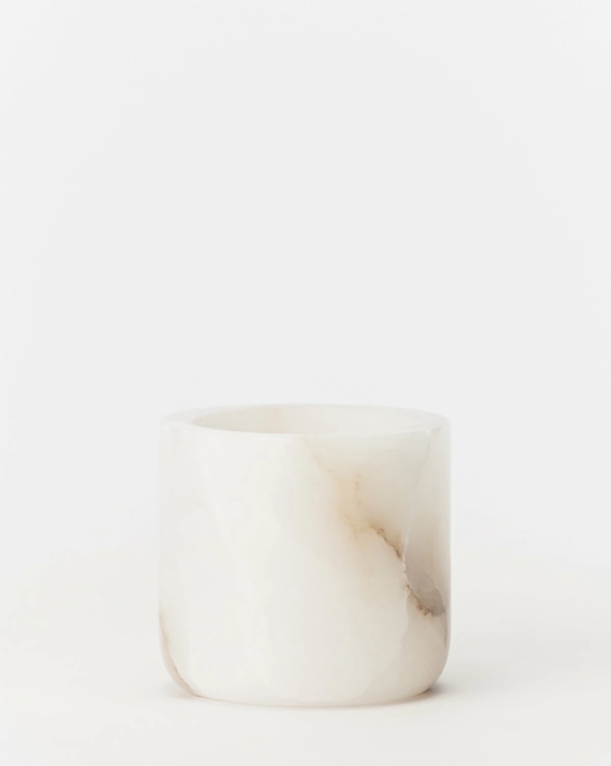 Alabaster Tea-light Holder 3 Alabaster Tea-light Holder