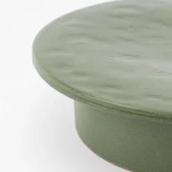Arlet Stoneware Pedestal -US Home Decoration Sales Store ArletStonewarePedestal MKTN1088 GRN OS D1 T