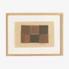 Terracotta Checkered Print -US Home Decoration Sales Store BeigeCheckeredPrint MART1596 MLT 24x18 F MAIN
