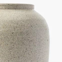 Belia Ceramic Vase -US Home Decoration Sales Store BeliaCeramicVase MDCR2756 GRY OS D1 T