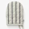 Black Striped Oven Mitt 2 Black Striped Oven Mitt -US Home Decoration Sales Store BlackStripedOvenMitt MKTN1101 CRM OS MAIN T