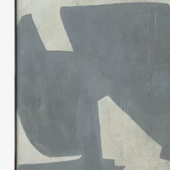 Blue & White Abstract 7 Blue & White Abstract -US Home Decoration Sales Store BlueWhiteAbstract MART1304 BLU 50x62 F D1