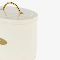 Brass Detailed Metal Bread Box -US Home Decoration Sales Store BrassDetailedMetalBreadBox MKTN0527 CRM OS D1