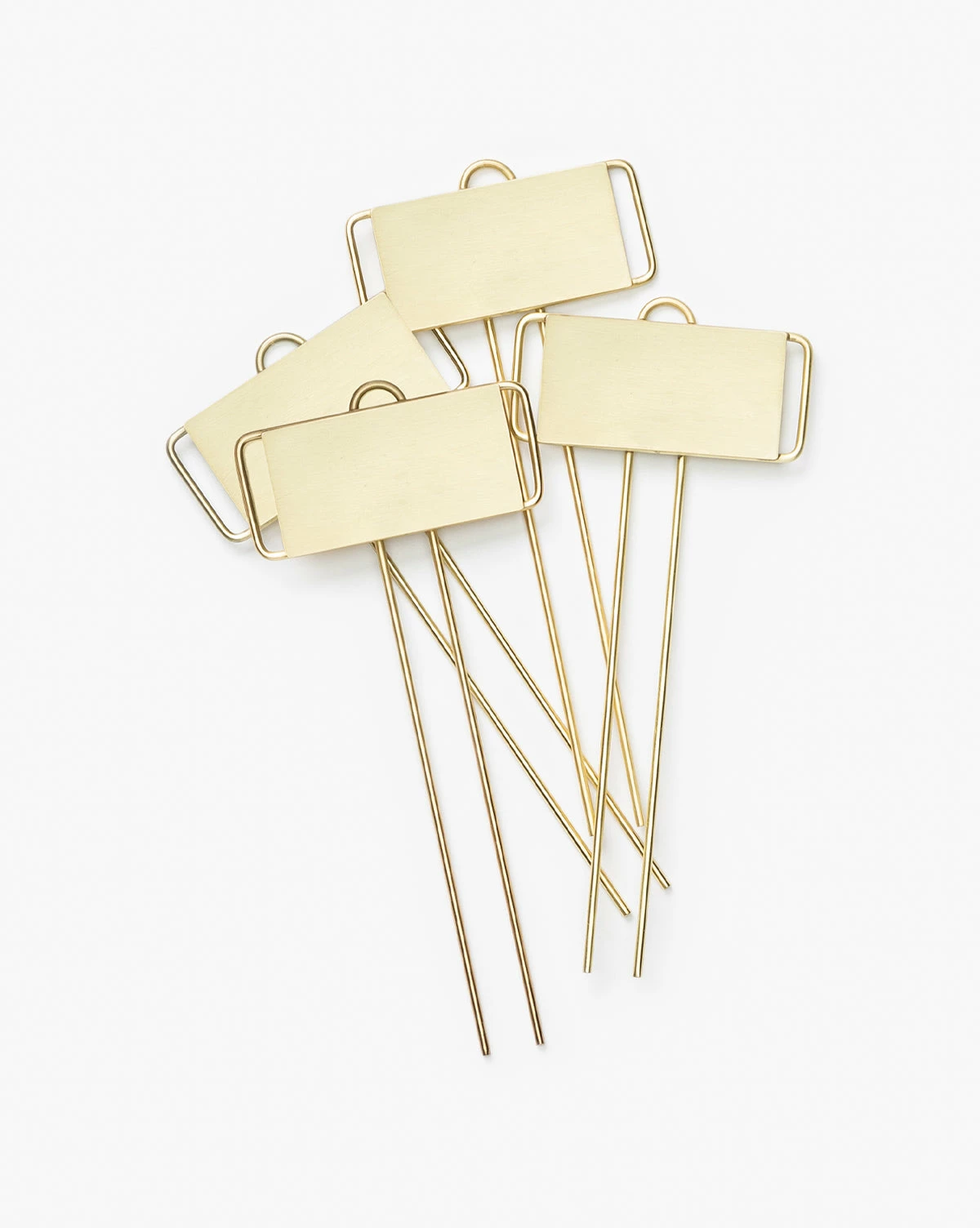 Brass Garden Tags (Set Of 4)