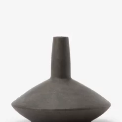Brown Long Necked Vase