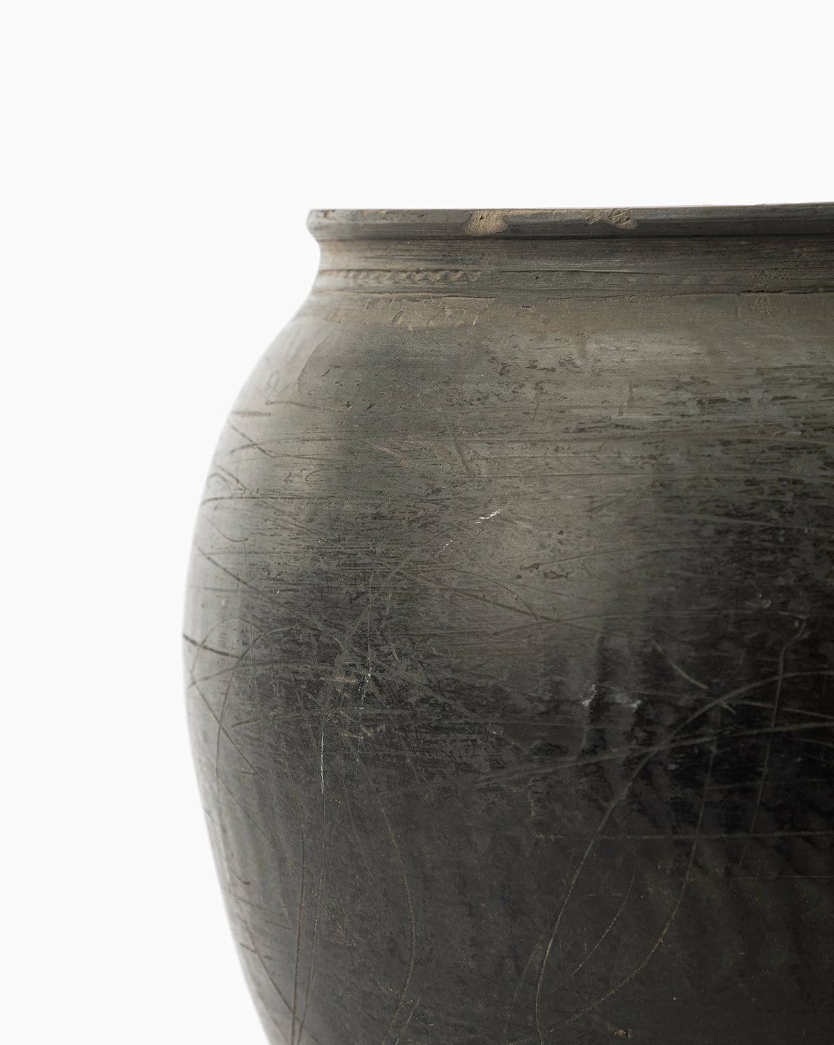 Brushed Charcoal Vase 7 Brushed Charcoal Vase - Image 5