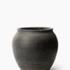 Brushed Charcoal Vase -US Home Decoration Sales Store BrushedCharcoalVase MDCR1650 BLK OS MAIN T