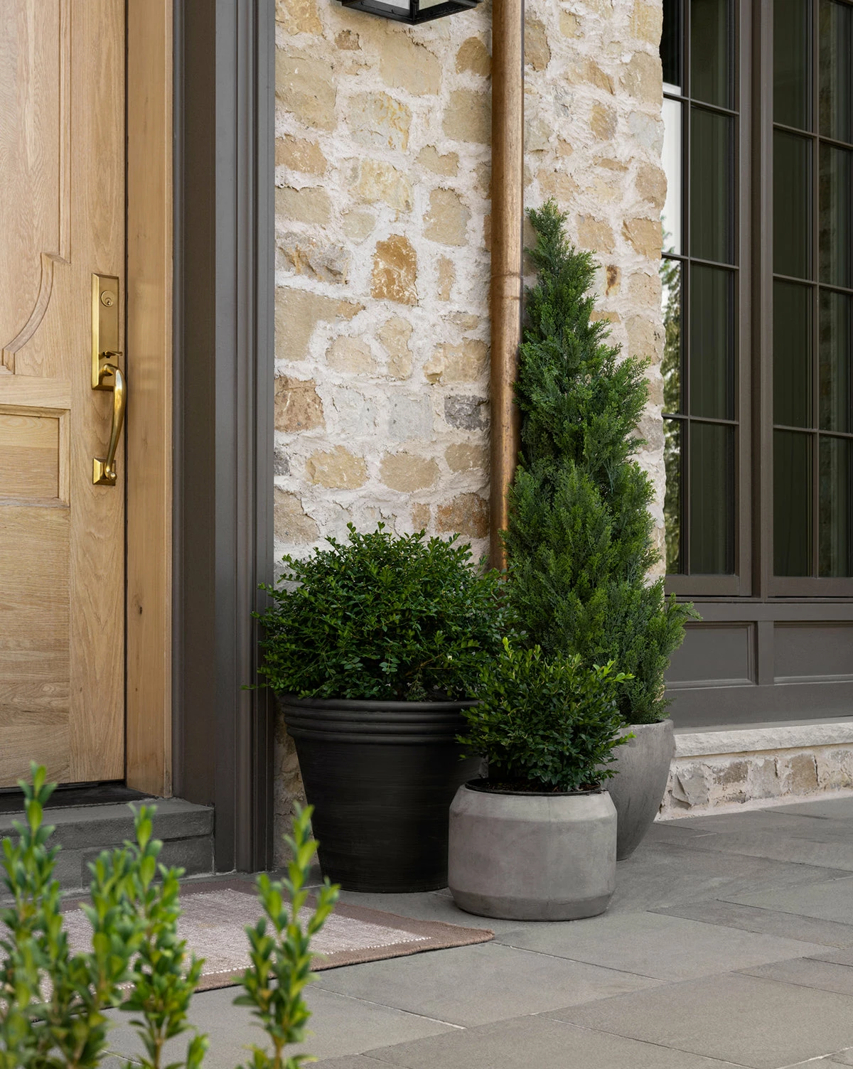 Matte Gray Planter 4 Matte Gray Planter - Image 2