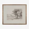 Countryside Drawing -US Home Decoration Sales Store CountrysideDrawing MART1604 BAW 25x21 F MAIN