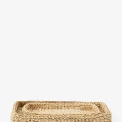 Deryn Woven Tray -US Home Decoration Sales Store DerynWovenTray MBTH0321 NAT D1
