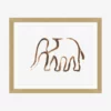 Elephant Gesture -US Home Decoration Sales Store ElephantGesture MART1403 CRM 22x18 F MAIN T