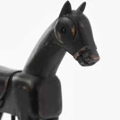 Equestrian Pedestal Object -US Home Decoration Sales Store EquestrianPedestalObject MDCR2806 BLK OS D2 T