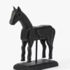 Equestrian Pedestal Object -US Home Decoration Sales Store EquestrianPedestalObject MDCR2806 BLK OS MAIN T