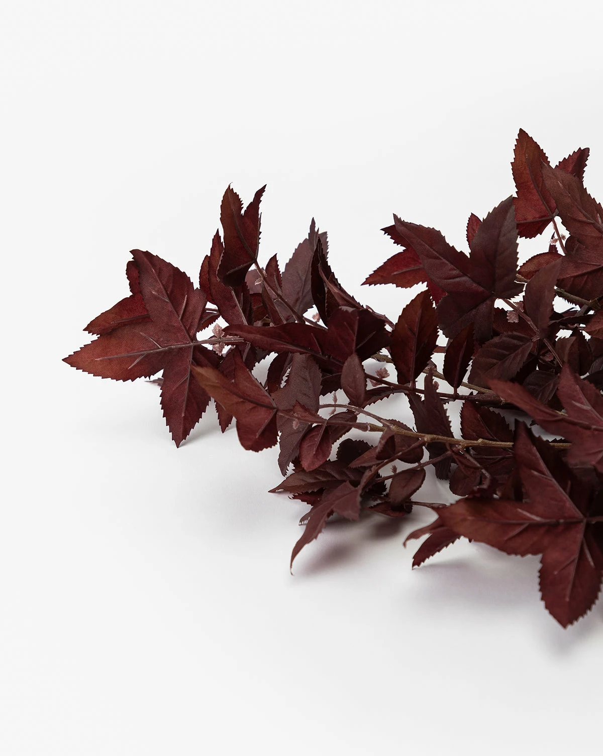 Faux Maple Leaf Stem 6 Faux Maple Leaf Stem - Image 4