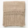 Fringed Alpaca Throw -US Home Decoration Sales Store FringedAlpacaThrow MDCR1044 BGE OS MAIN