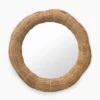 Gareth Woven Mirror -US Home Decoration Sales Store GarethWovenMirror MMIR0319 NAT 36 MAIN T