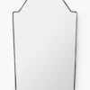 Giles Wall Mirror -US Home Decoration Sales Store GilesWallMirror MMIR0243 BLK 24x37 MAIN