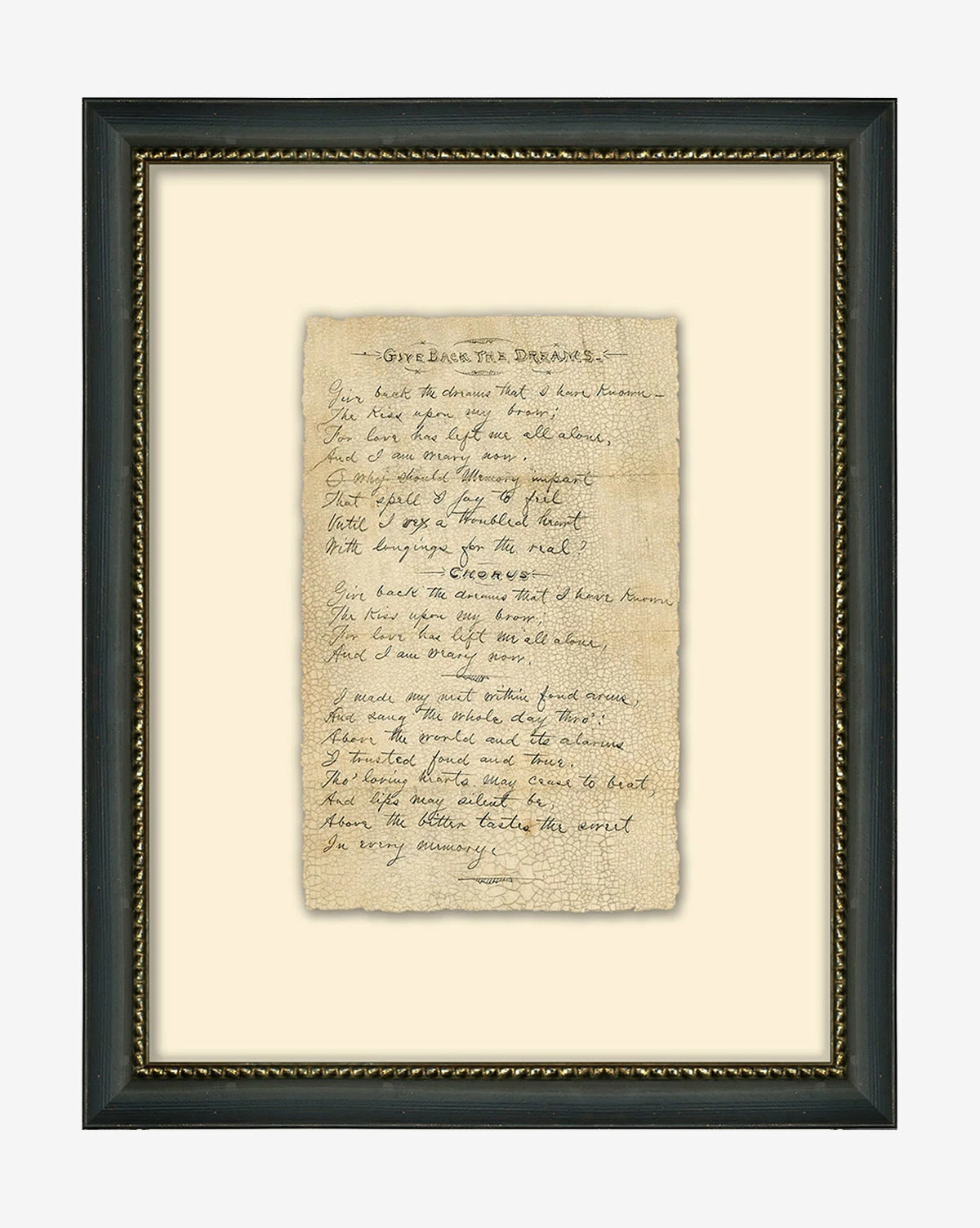 Give Back The Dreams 3 Give Back The Dreams