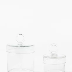 Glass Lidded Canister