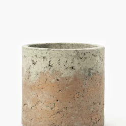 Golden Cement Pot -US Home Decoration Sales Store GoldenCementPot MDCR1685 TAN L