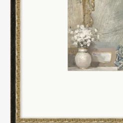 Golden Still Life 7 Golden Still Life -US Home Decoration Sales Store GoldenStillLife MART1729 WHT 19x21 F D1 T