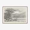 Gray Landscape Sketch -US Home Decoration Sales Store GrayLandscapeSketch MART1277 NAT 31x21 F MAIN