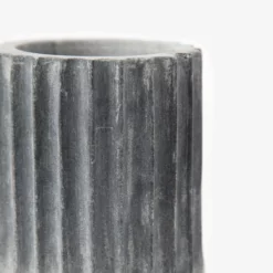 Grayson Black Marble Vase -US Home Decoration Sales Store GraysonBlackMarbleVase MDCR2439 BLK OS D1