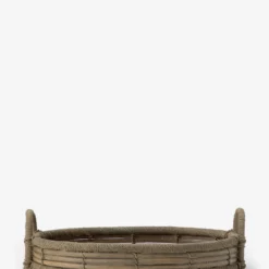 Graywash Wicker Tray -US Home Decoration Sales Store GraywashWickerTray MDCR2393 NAT OS D1