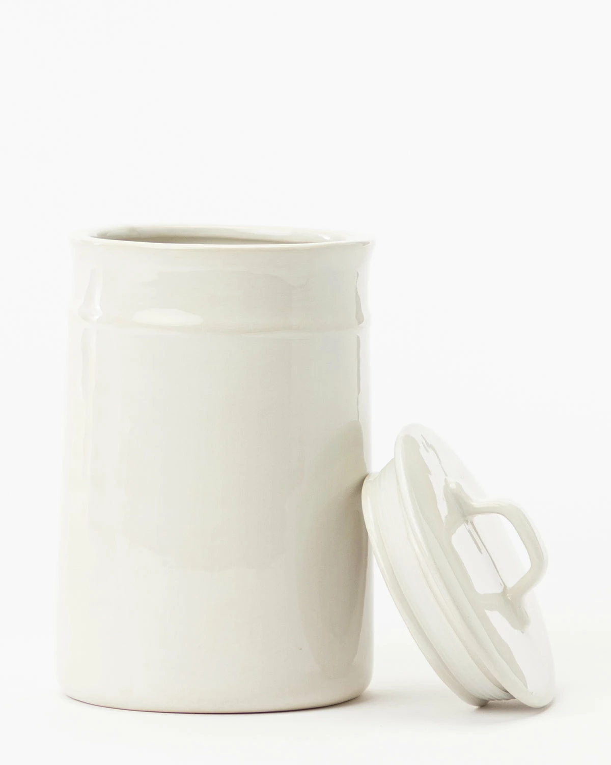 Handled Ceramic Canister 9 Handled Ceramic Canister - Image 8