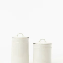 Handled Ceramic Canister