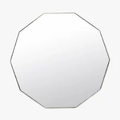 Hawley Decagon Mirror -US Home Decoration Sales Store HawleyDecagonMirror MMIR0270 BBS 38x40 MAIN