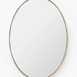 Hogan Oval Mirror -US Home Decoration Sales Store HoganOvalMirror MMIR0214 BRS 24x34 MAIN ee3214f0 157a 41ab 936b c56453cddb31