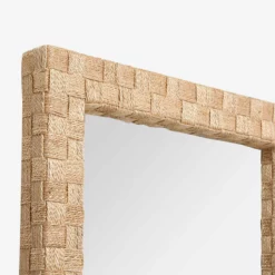 Jacobs Floor Mirror -US Home Decoration Sales Store JacobsFloorMirror MMIR0314 NAT 30x72 D2