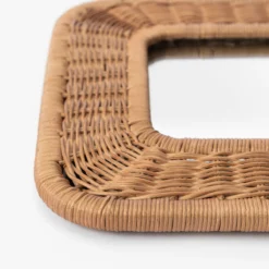 Jera Shelf Mirror -US Home Decoration Sales Store JeraShelfMirror MMIR0327 TAN 12x15 D1 T