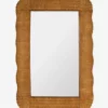 Kinley Wall Mirror -US Home Decoration Sales Store KinleyWallMirror MMIR0300 NAT 25x37 MAIN