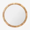 Lenore Wall Mirror -US Home Decoration Sales Store LenoreWallMirror MMIR0138 NAT 36x36 MAIN