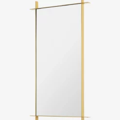 Levon Wall Mirror -US Home Decoration Sales Store LevonWallMirror MMIR0278 BBS 24x42 D1