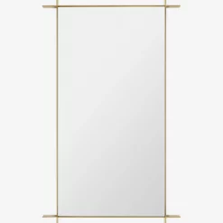 Levon Wall Mirror -US Home Decoration Sales Store LevonWallMirror MMIR0278 BBS 24x42 MAIN
