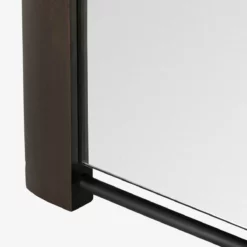 Llewellyn Floor Mirror -US Home Decoration Sales Store LlewellynFloorMirror MMIR0302 BWN 40x72 D3