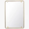 Lucas Rectangle Tube Mirror -US Home Decoration Sales Store LucasRectangleTubeMirror MMIR0263 ABR 26x38 MAIN
