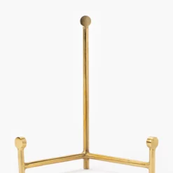 Rounded Edge Easel 12 Rounded Edge Easel -US Home Decoration Sales Store MKTN0540 BWN OS MKTN0196 GLD S MAIN