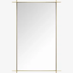 McCall Mirror -US Home Decoration Sales Store McCallMirror BurnishedBrass MMIR0181 BBS OS MAIN