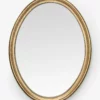 Mona Oval Mirror -US Home Decoration Sales Store MonaOvalMirror MMIR0257 GLD 39 MAIN