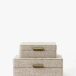 Natural Fabric Boxes
