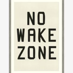 No Wake Zone