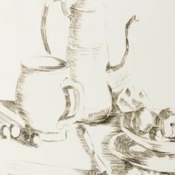 Penciled Apricots -US Home Decoration Sales Store PenciledApricots MART1561 GRY 24x19 F D2 T