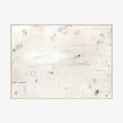 Primary Abstract On Canvas